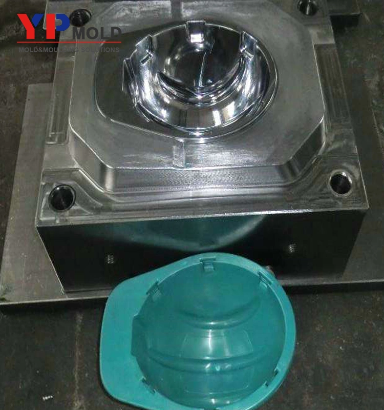 Plastic Hard Yellow Safety Helmet Injection Mould/Professional Mold Manufacturer