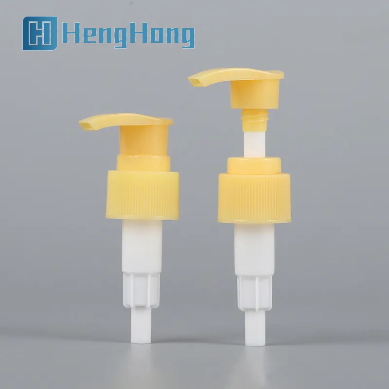Pompe de lotion de pulvérisateur de déclencheur de distributeur de liquide de main en plastique de 24mm 28mm pour le produit de nettoyage