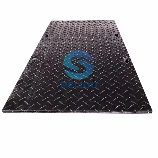 Euro Recycle Industrial Heavy Duty Plastic Palette Shipping Production Export Warehouse Storage Use Simple Face Side Type Rack Able Anti-Slip HDPE